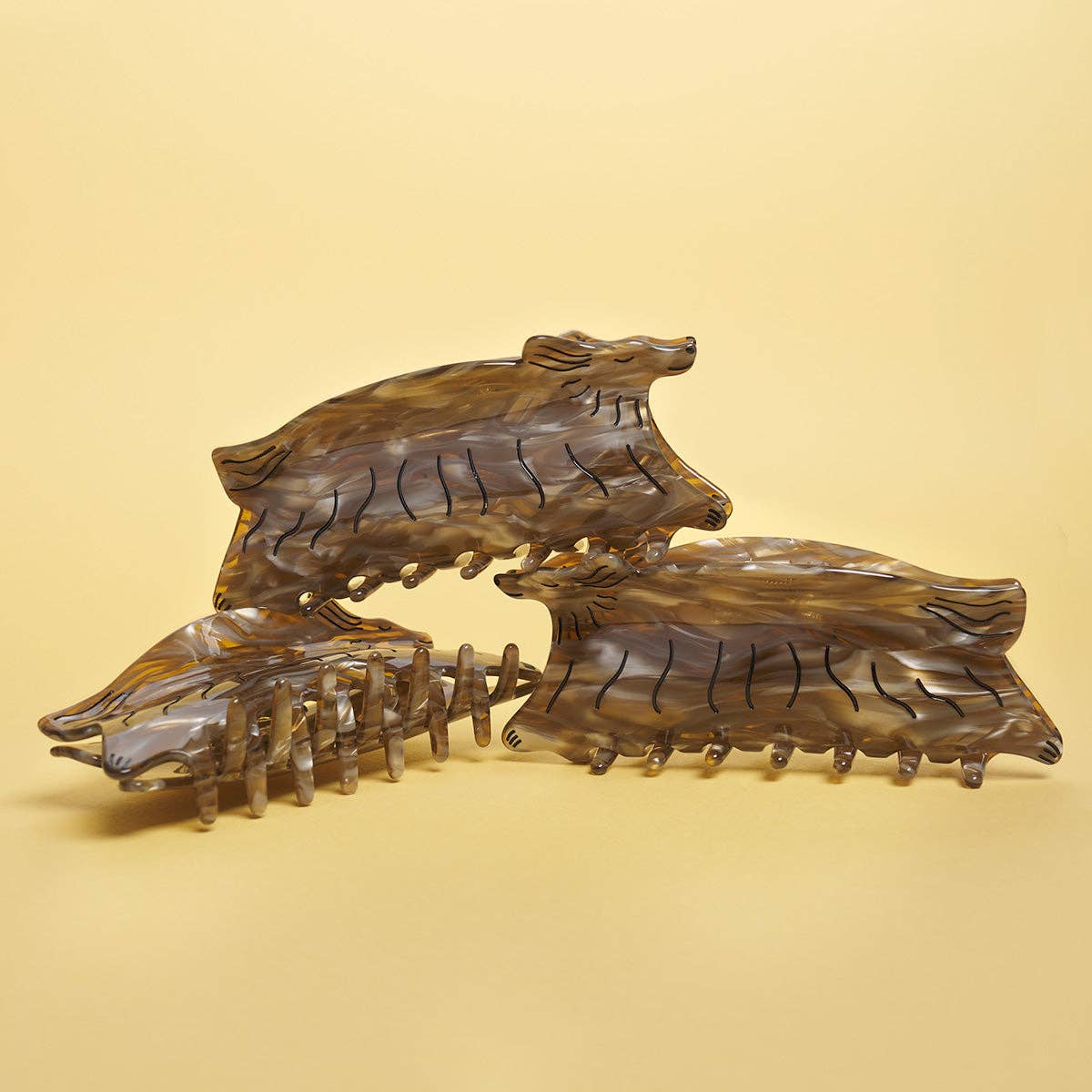 Borzoi Hair Claw