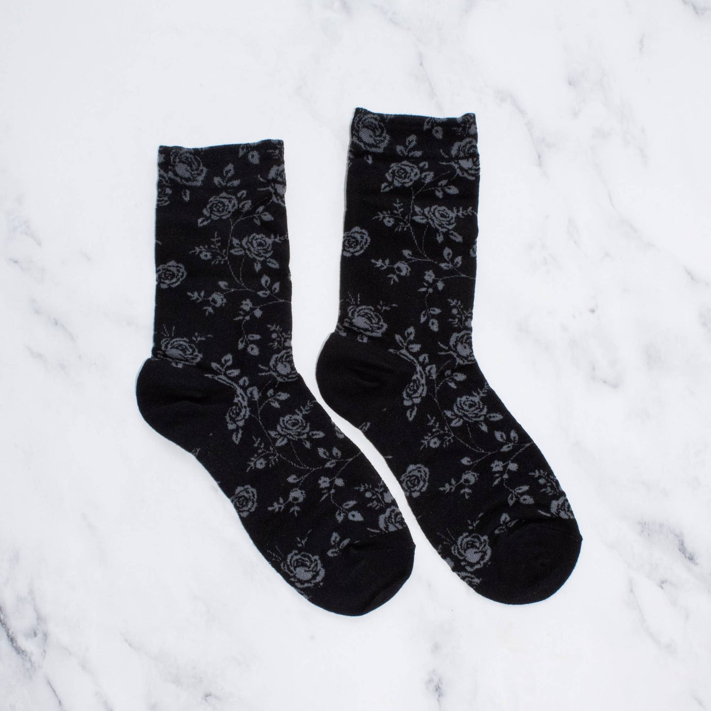 Antique Rose Garden Casual Socks