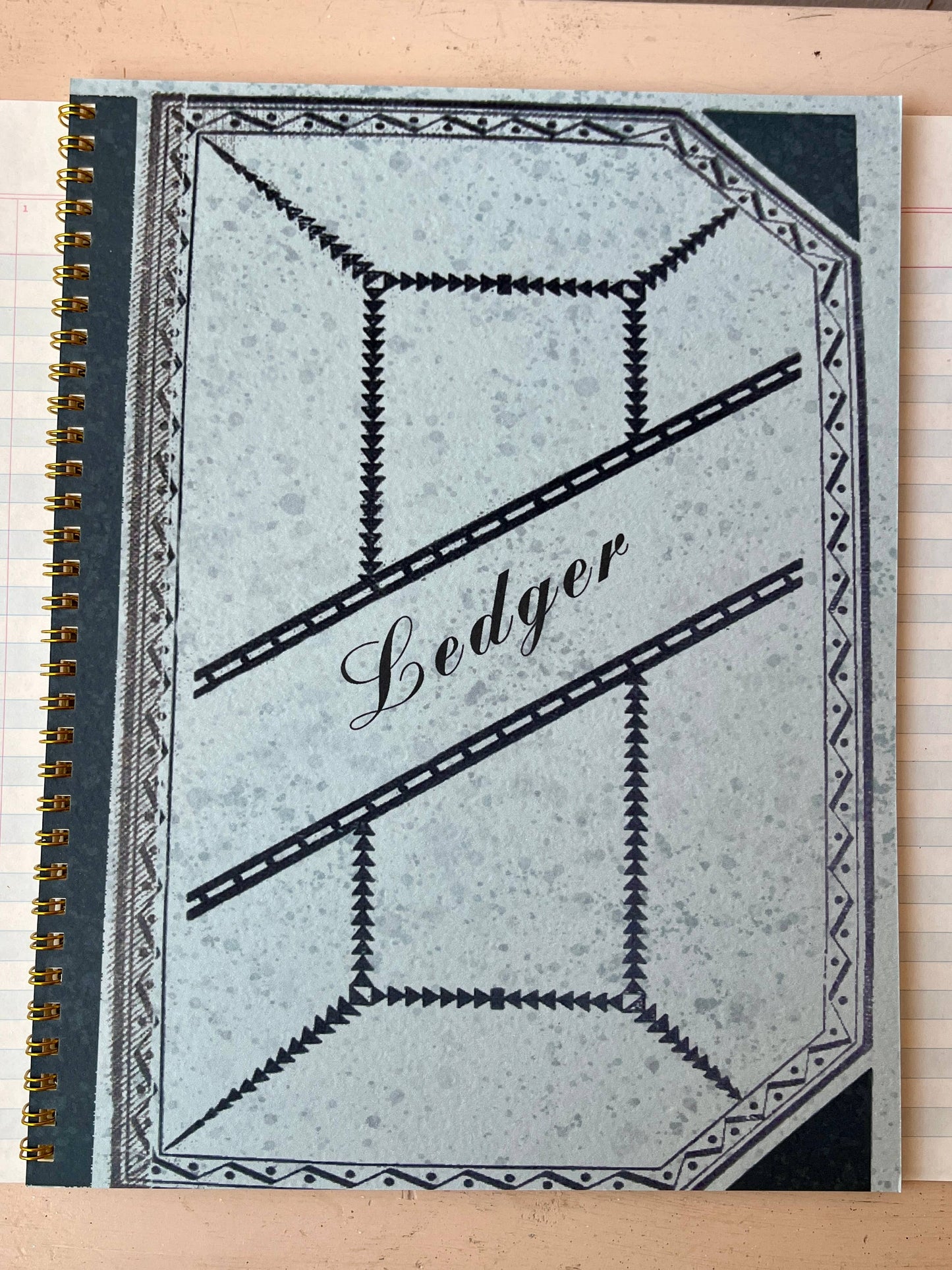 Vintage Ledger Style Notebook