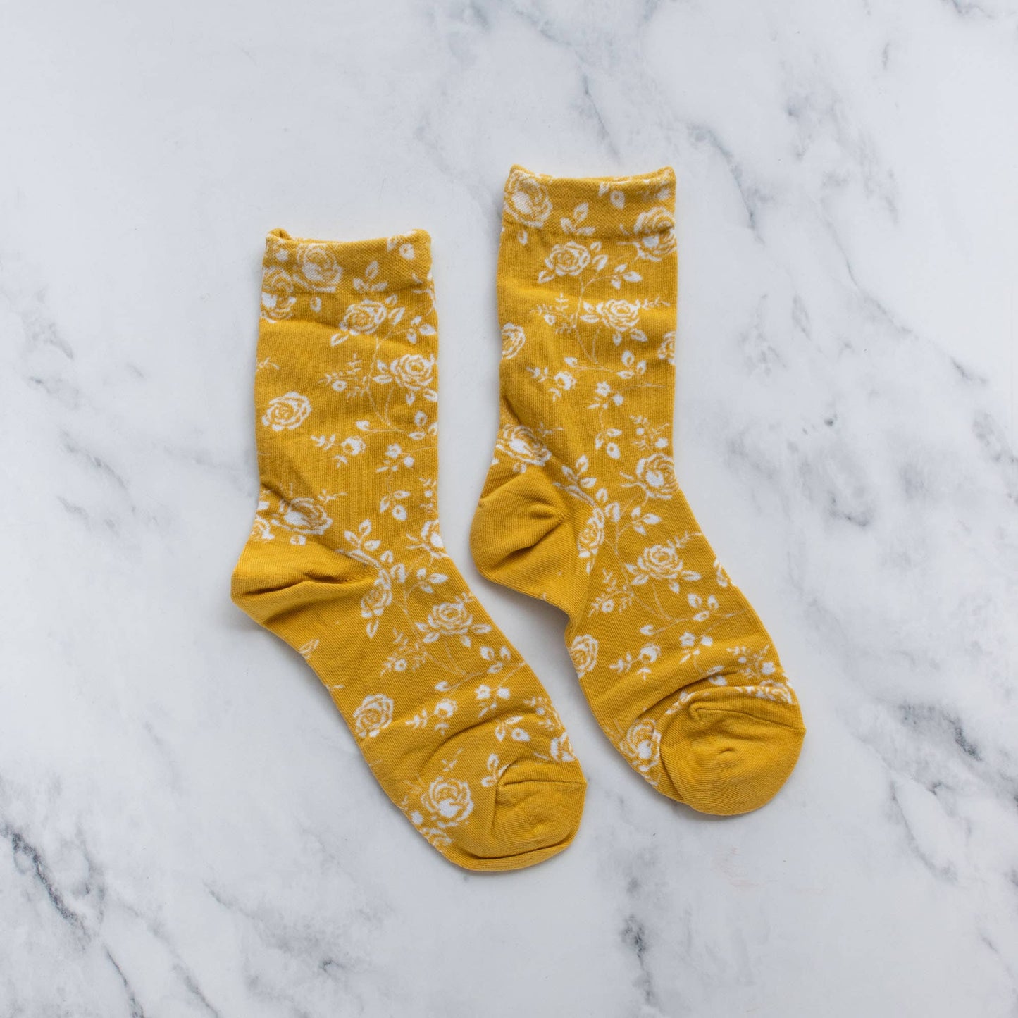 Antique Rose Garden Casual Socks