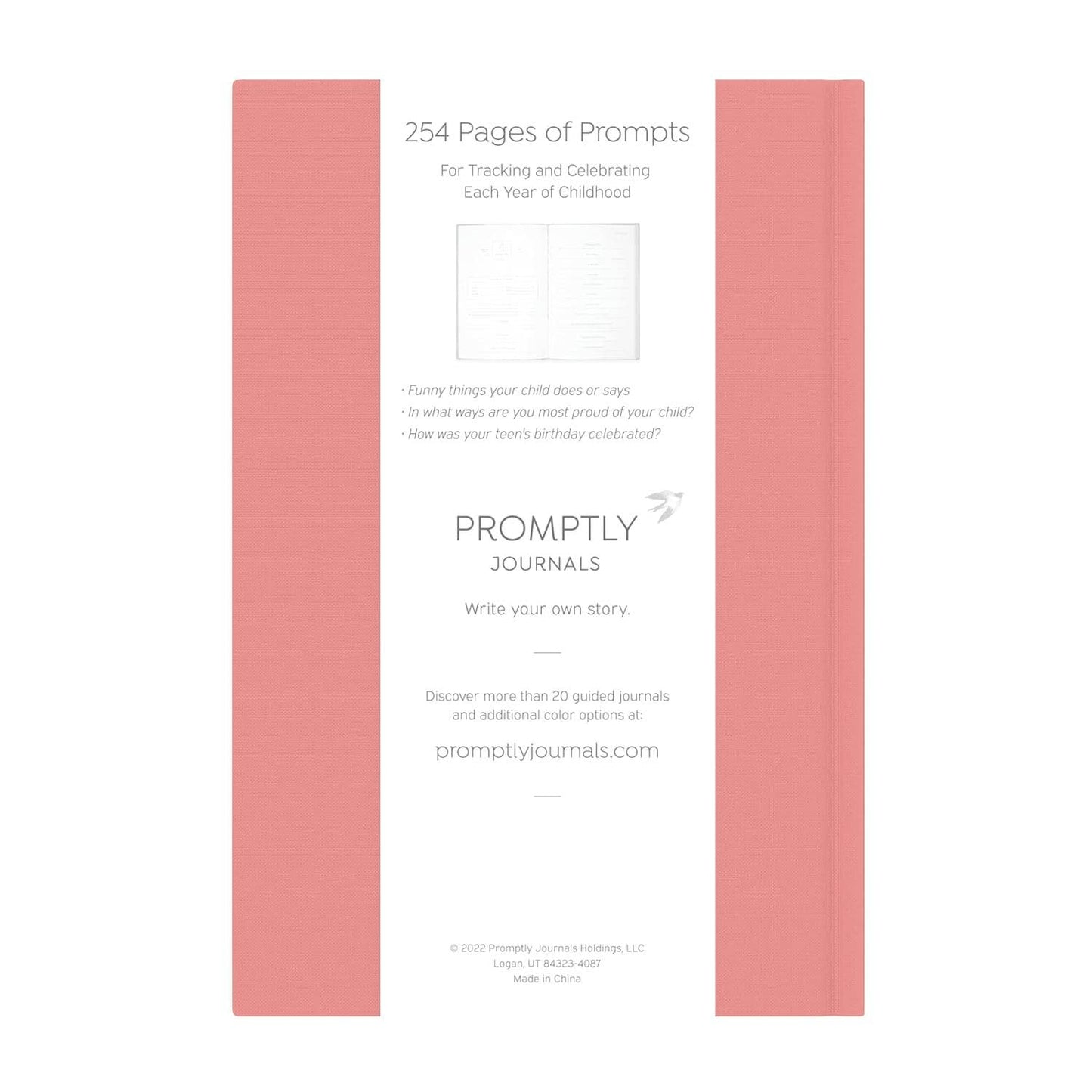 A Complete Childhood History: Pregnancy to 18 Years Journal