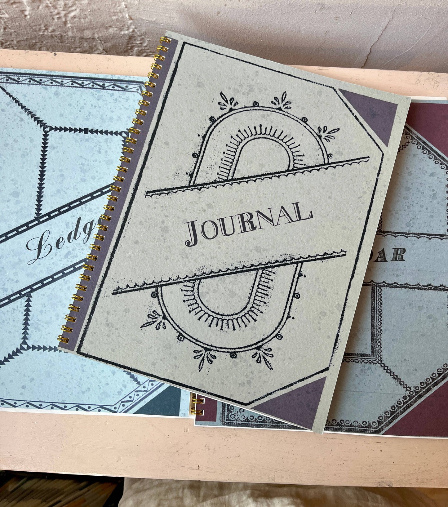 Vintage Ledger Style Notebook