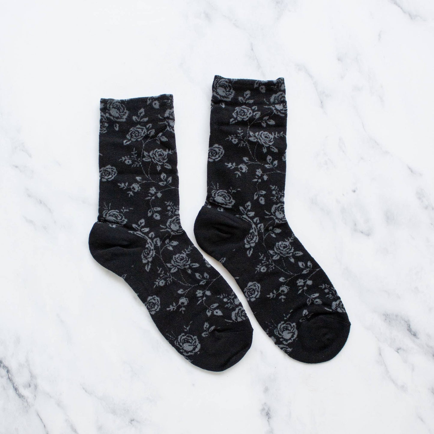 Antique Rose Garden Casual Socks