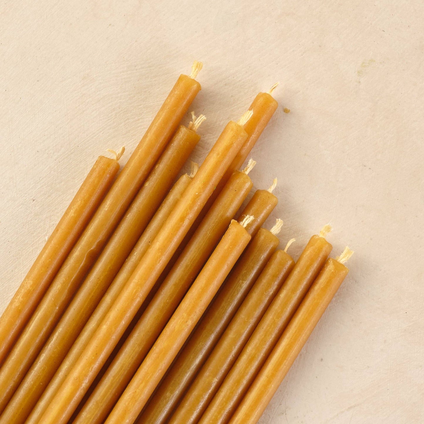 Beeswax Birthday Candles