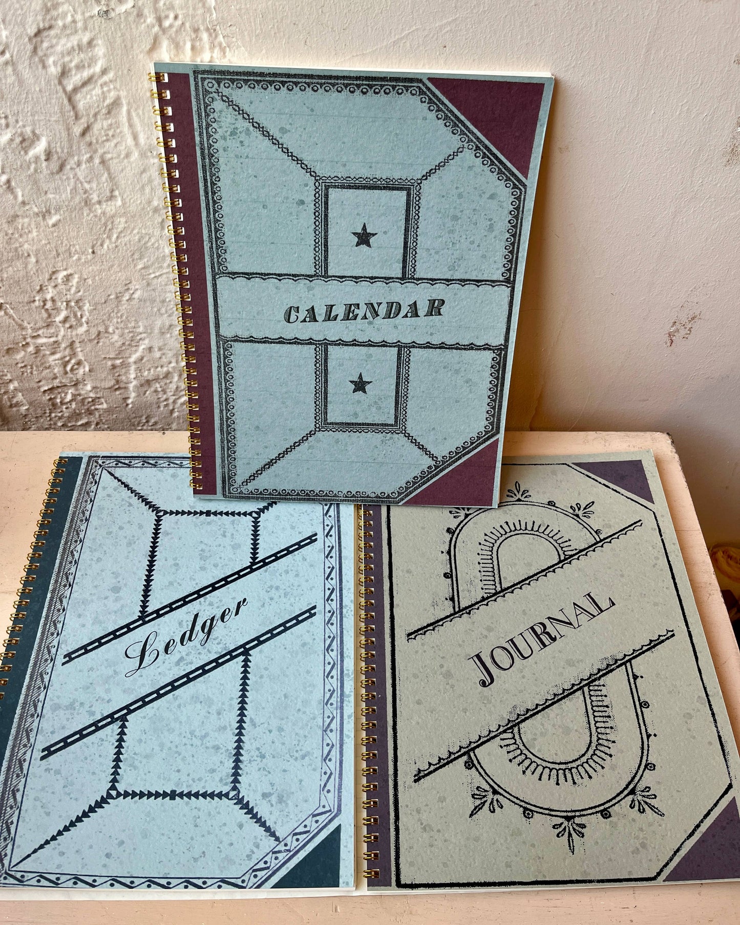 Vintage Ledger Style Notebook